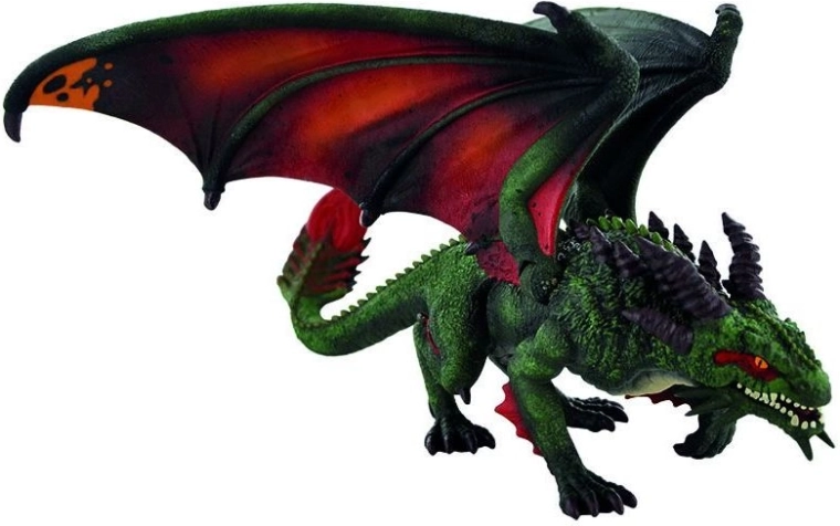 Bullyland Erdő sárkánya Fafnir figura