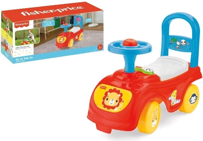Dolu Fisher-Price az első lábbal hajtós járgányom
