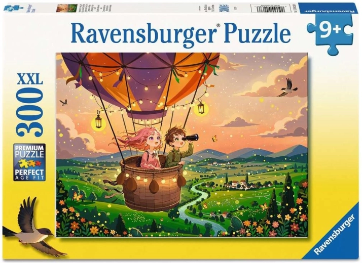 Ravensburger puzzle „A szerelem a levegőben” XXL 300 darab
