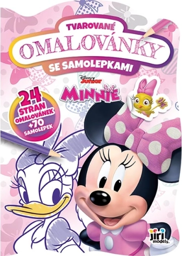 Minnie formázott kifestő