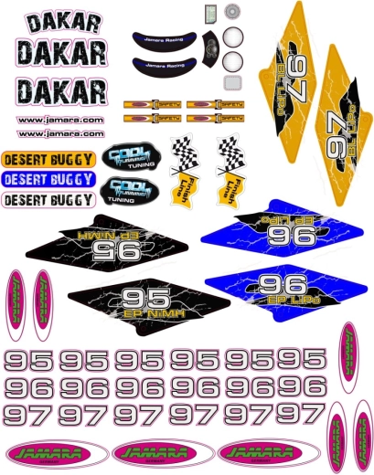 Dakar dekorfólia