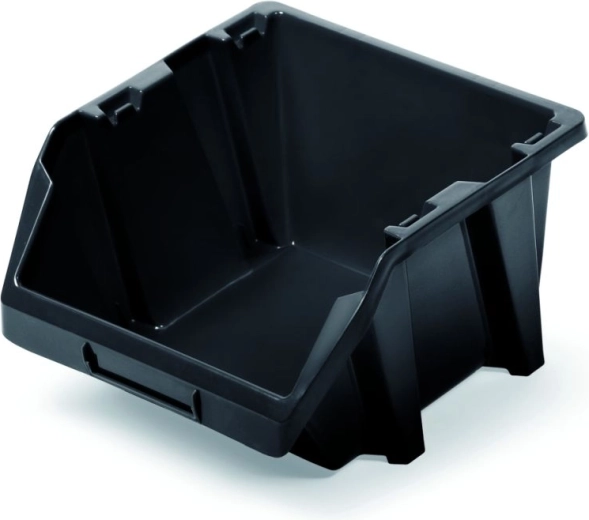 Bineer Short műanyag tárolódoboz 92 × 77 × 60 mm, fekete