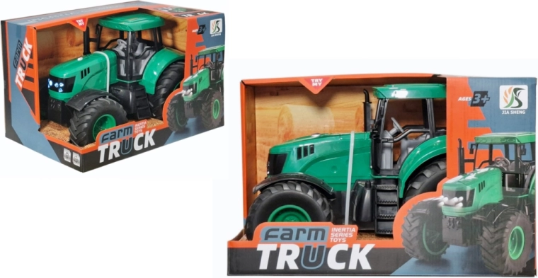 Traktor fénnyel és hanggal