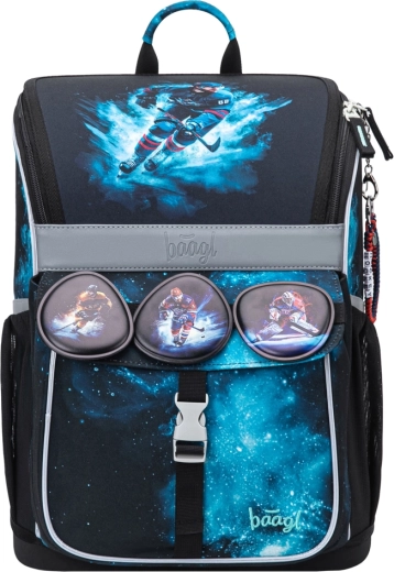 Iskolatáska BAAGL Zippy jégkorong