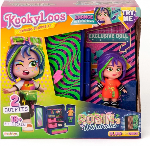 Panenka KookyLoos Robin és Ruhásszekrény