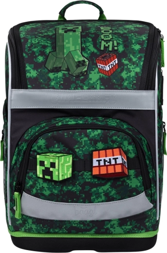 Baagl Zippy Plus iskolatáska – MINECRAFT Boom