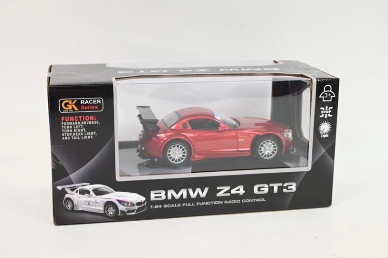 BMW Z4 piros RC autó