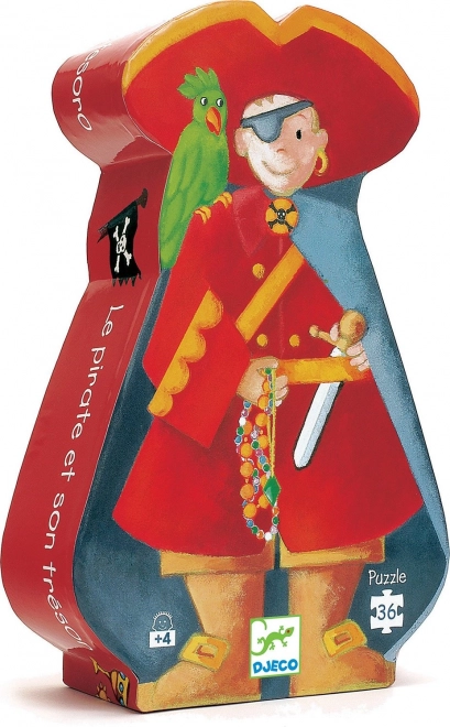 DJECO Kalóz puzzle, 36 darabos