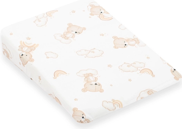 Huzat gyerek ék párnához – New Baby BASIC 30×37 cm, bézs mackó