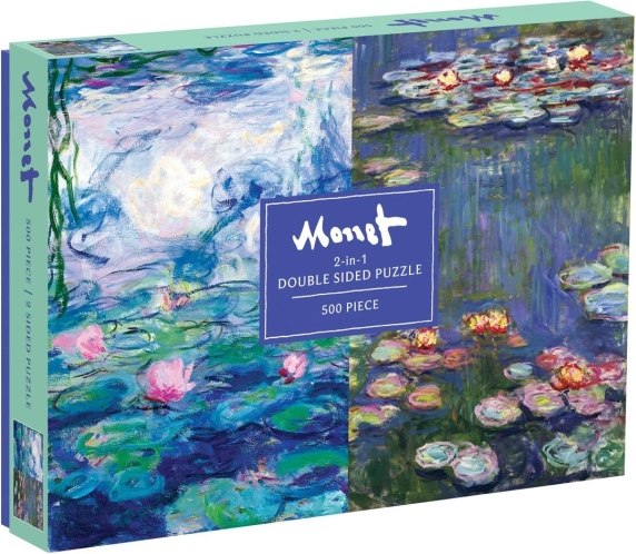 Kétoldalas Monet puzzle 500 darab