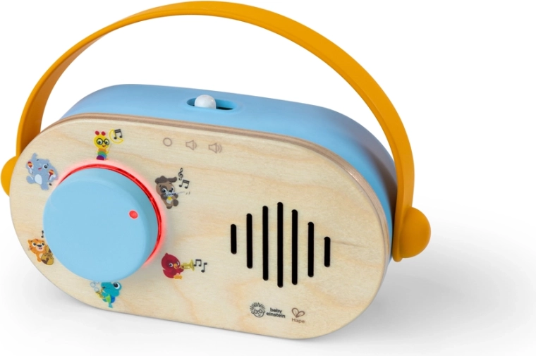 Baba Einstein és Hape Discovery Radio zenélő rádió babáknak, 6 hónapos kortól