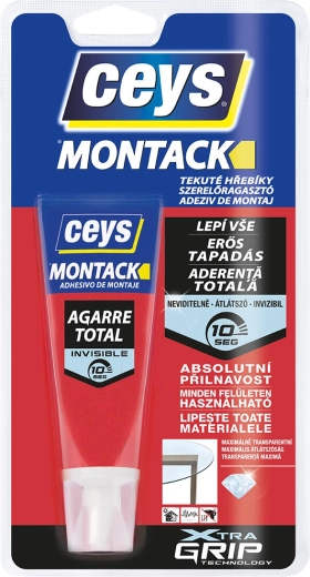 Átlátszó szerelőragasztó 70 ml CEYS MONTACK