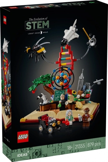 LEGO Ideas 21355 A természettudományok evolúciója – gyűjtői modell felnőtteknek