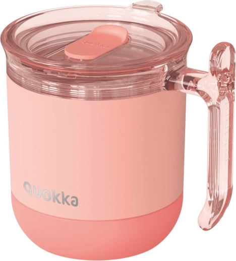 Quokka Wave termo bögre Peachy Pink (barackos rózsaszín) 260 ml