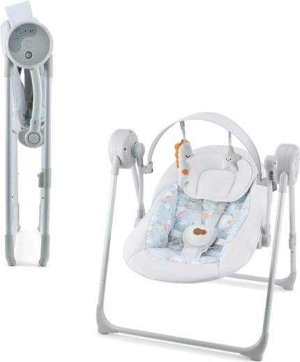 Kinderkraft Swingee Grey – elektromos babahinta