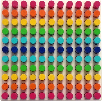 Hess motorikus mozaik, színes