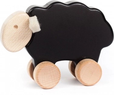 Fekete húzható falika fából BAJO