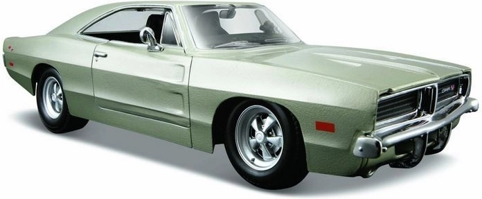 Maisto Dodge Charger R/T 1969 ezüst autómodell 1:24