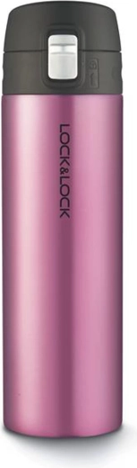 Rozsdamentes acél One Touch termosz, 500 ml, rubinvörös
