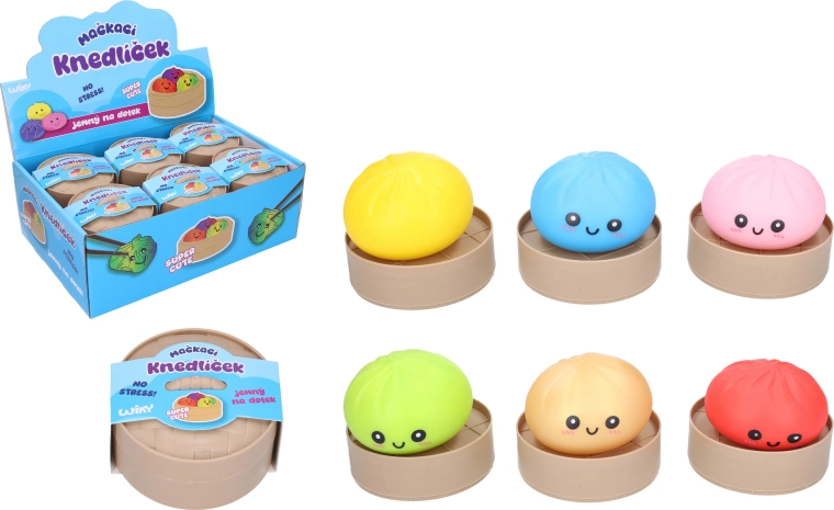 Nyomkodható gombóc mystery box 8,5 cm - 1 darab