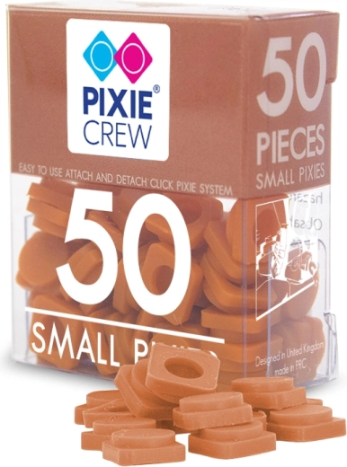 Kis Pixie Crew pixelek világosbarna színben
