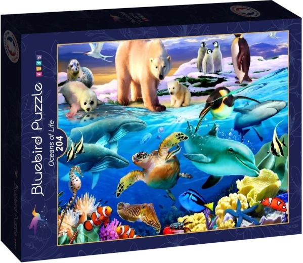 Bluebird puzzle Az élet óceánjai 204 darab