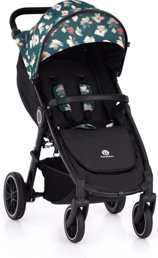 Petite&Mars Street+ RWS Black Limited 100 Flowers sport babakocsi
