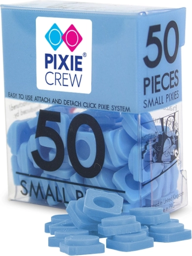Pixie Crew kis szilikon pixelek világoskék (kb. 50 db)