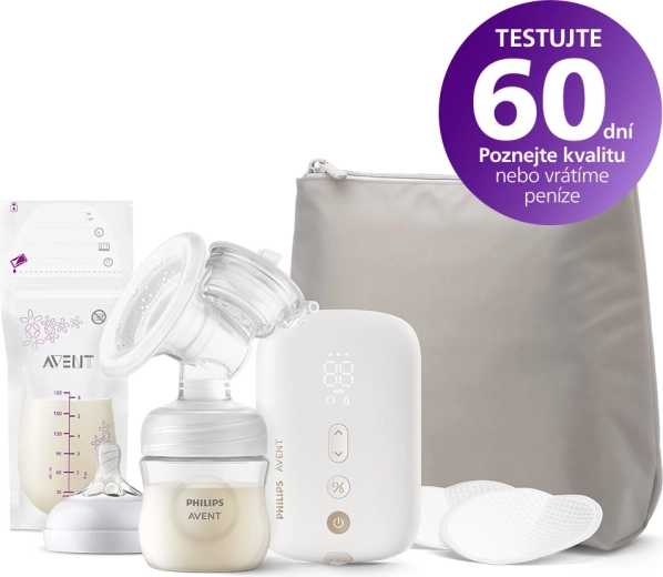Philips Avent elektromos mellszívó Premium, újratölthető