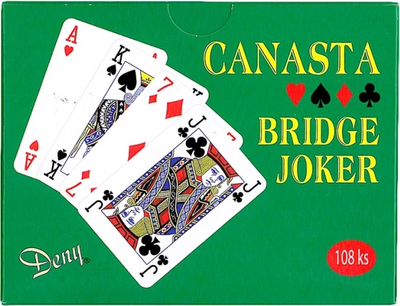 Canasta kártyacsomag 108 db