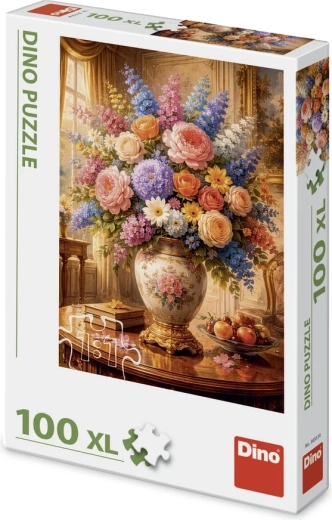 Dino puzzle Virágcsendélet XL 100 darab
