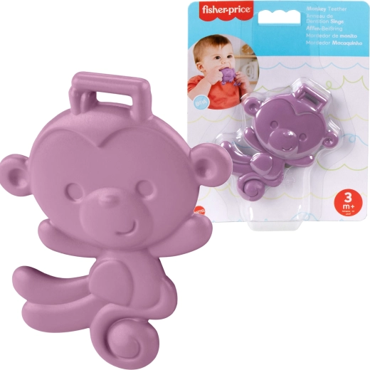 Lila baba rágóka majom FISHER-PRICE