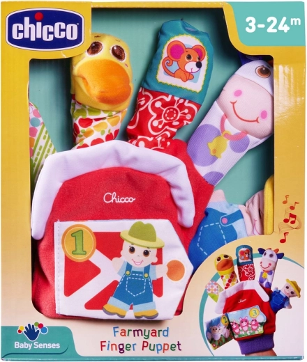 Chicco kézre húzható bábu – Tanyasi változat hangokkal 3hó+
