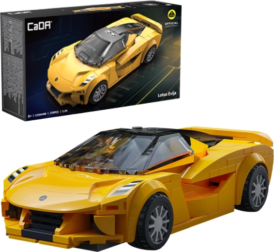 CaDA Lotus Evija sportautó építőkészlet 1:24 méretarányban, 276 darab