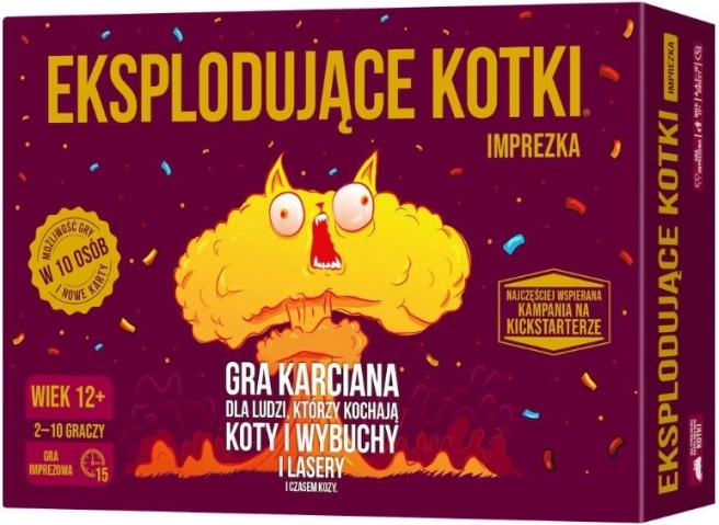 Exploding Cats játék: (csendes verzió)