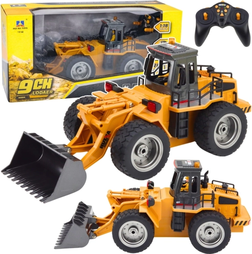 1:18 méretarányú RC távirányítós rakodógép HUI NA