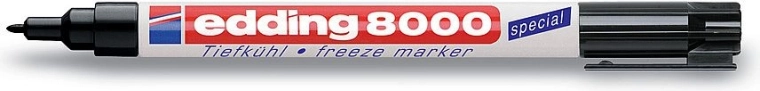 Edding 8000 fagyasztójelölő, fekete