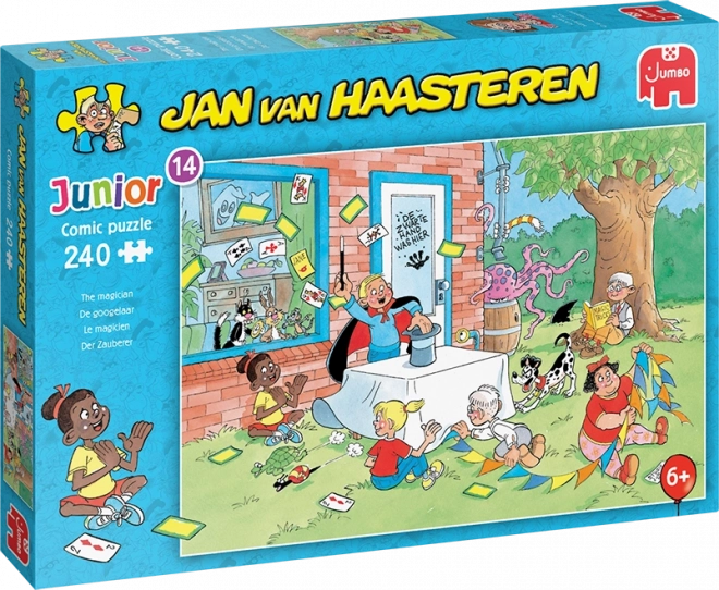 JUMBO Puzzle Jan van Haasteren Junior: Bűvész, 240 darab