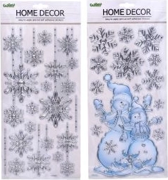 Karácsonyi fal- vagy ablakdekoráció