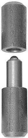 Hegeszthető zsanér golyóval 110 × 30 mm