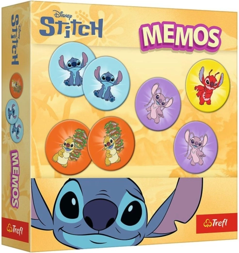 Papír memóriajáték Lilo & Stitch – családi memóriajáték