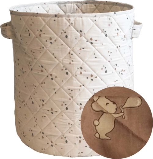 Petú Petú Teddy steppelt tárolókosár