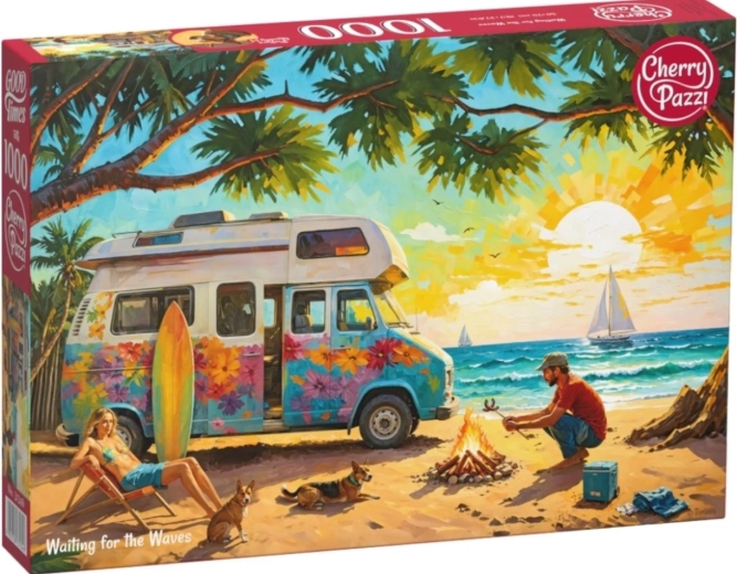 CHERRY PAZZI puzzle – Hullámvárás, 1000 darab