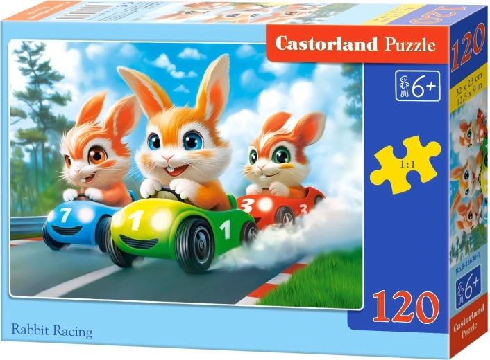 Castorland puzzle Nyúlverseny 120 darab