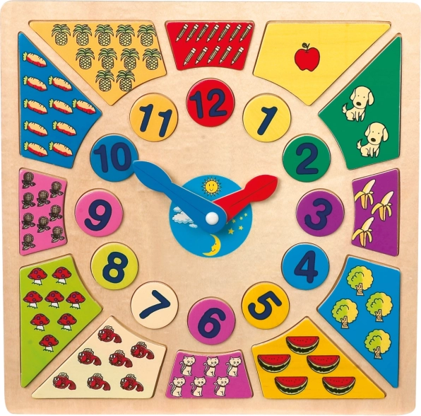 Bedugós fa kirakó – tanuld meg az órát small foot