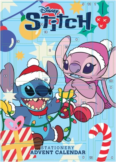 Lilo és Stitch papír adventi naptár