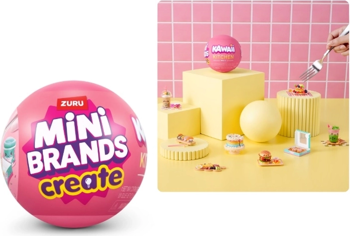 ZURU Mini Brands Kawaii Kitchen gyűjthető kapszula - 1 darab