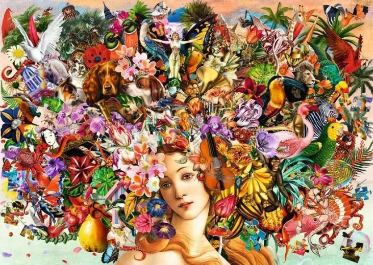 Ravensburger puzzle Gondolatrobbanás 1000 darab