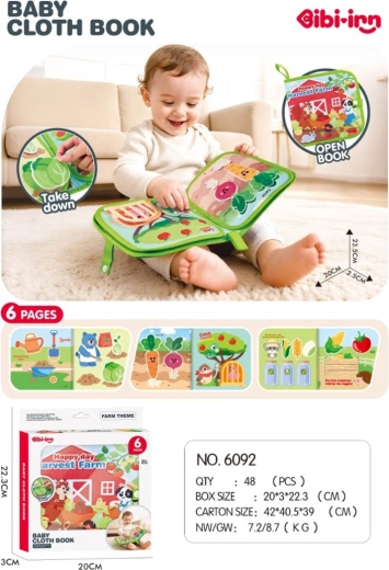 Érzékelő könyv a legkisebbeknek – Farm