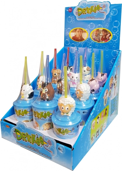 Vidám Gyerek Pohár Drinkeez Szívószállal